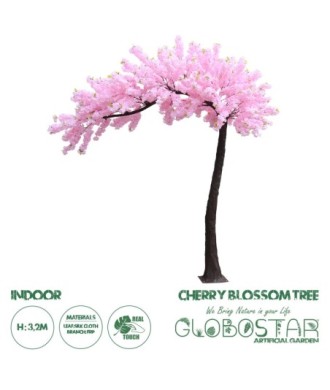 GloboStar® Artificial Garden CHERRY BLOSSOM TREE 20184 Τεχνητό Διακοσμητικό Δέντρο Βουκαμβίλια Άνθος Κερασιάς Υ320cm